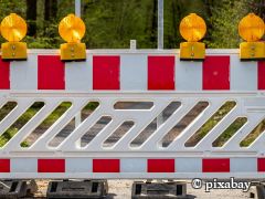 Einbahnstraßenregelung in der Erlenbachstraße vom 02.02.2026 bis 23.02.2026 und Vollsperrung ab Haus Nummer 32 in der Zeit vom 02.02.2026 bis 27.02.2026