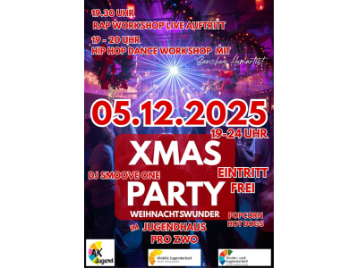 X-Mas Party Plakat
