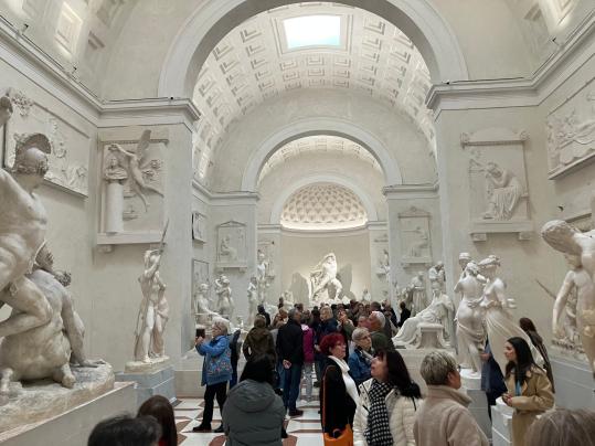 Die beeindruckende Skulpturensammlung in der “Gypsotheca Museo Caviano”