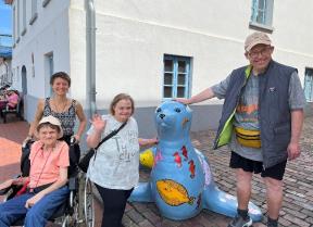 Die Lebenshilfe Vaihingen-Mühlacker dank Spenden auf Tour..